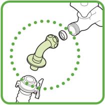 三栄水栓 【洗濯機用水栓取り付け金具】 洗濯機用L型ニップル PY12-4TX-16