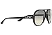 Ray-Ban Unisex Cats 5000 RB4125 59mm Black/Crystal Grey Gradient One Size