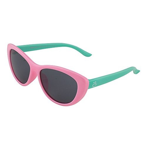 Kids Flexible Rubber Sunglasses For Boys And Girls Pink Light - Main Image