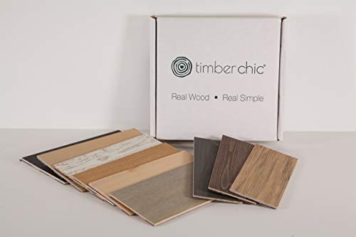 Timberchic DIY Reclaimed Wooden Wall Planks -Simple Peel and Stick Application. (Sample Pack) (All Shades)