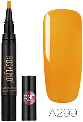 Porlous 24 Colors The Newest 3 in 1 Gel Nail Polish Pen, 2019 One-Step Glitter Gel