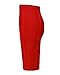 whoinshop Women's Stretchy Slim Fit Midi Bandage Pencil Skirt