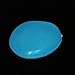 DE 100 Man-made Blue Glow in the Dark Pebbles Stone for Garden Walkway