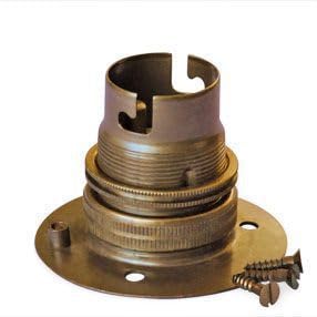 Batten Lampholders - BC/Bayonet Cap (Antique)