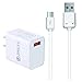 Kindle Fire Charger,18W Fast Rapid Charger Adapter with 6.6FT Charging Cable Cord Compatible with Kindle Fire 7 HD 8 10 Tablet, Kids Edition,Kindle Fire HD HDX 7