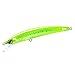 Yo-Zuri Crystal 3D Minnow Floating Lure, Chartreuse Silver, 3-1/2-Inch