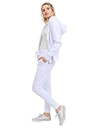 esstive Basic Jogger - Pantalones de forro polar para mujer