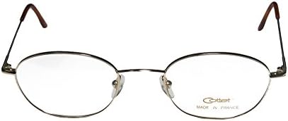 Cottet Genesis 75 Mens/Womens Rx Ready Must Have Designer Full-rim Spring Hinges Eyeglasses/Eyewear (49-20-140, Gold)
