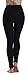 Prolific Health High Compression Women Pants Yoga Fitness Leggings (Medium/Large, Black)