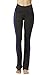 TLC Sport UK Women's Classic Side Panel Stripe Standard Waist Pant Boot Cut Yoga Legging Bootleg Trousers