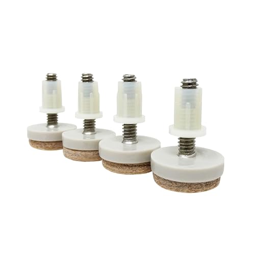 Berger matériel 2,5 cm Feutre GARD Plus Tige filetée glisse, marron, 9908