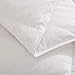 puredown Lightweight White Feather Comforter King Size Ultra Soft Thin Light Warmth Box Stitched Duvet Insert for Warmer Climates/Sleeper