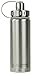 EcoVessel BOULDER TriMax Vacuum Insulated Stainless Steel Water Bottle with Versatile Stainless Steel Top and Tea, Fruit, Ice Strainer - 24 ounce - Silver Express