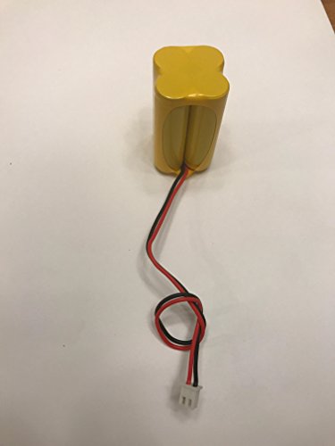 4.8v 700MAH Battery for Exit Sign Emergency Light BL93NC487 BL93NC484 BL93NC485 4.8v 500mah 4.8v 800mah NiCd NiCad Battery Ni Cd White Connector (5 Pack)