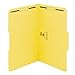 Smead Fastener File Folder, 2 Fasteners, Reinforced 1/3-Cut Tab, Legal Size, Yellow, 50 per Box (17940) (Pack of 1)