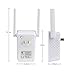 300Mbps WiFi Router Long Range Extender 2.4GHz WiFi Repeater Signal Amplifier Booster Network Extender with Dual Band Antenna Complies IEEE802.11n/g/b with WPS