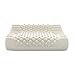 AILOVYO Standard Adult Size Latex Foam Pillow Cervical Orthopedic Natural with 100% Ventilated Particles Latex Foam Filler Neck Support