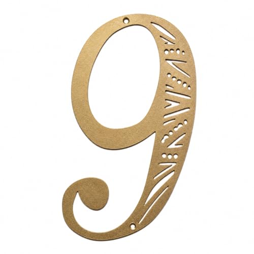 Art deco Art Deco House Number