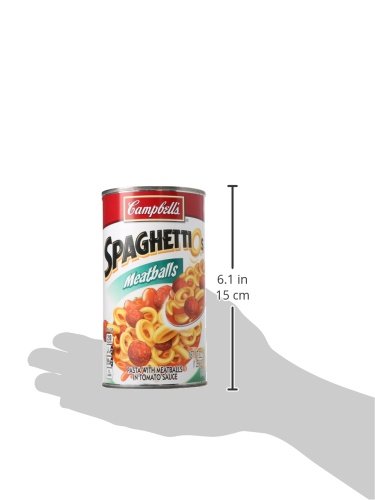 2 Campbells+SpaghettiOs+Canned+Pasta+Meatballs