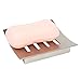 Modern Stainless Steel Bathroom Shower Soap Dish/Countertop Soap Tray with Drain Slots