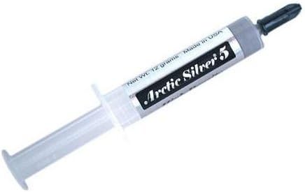 Arctic Silver 5 High-Density Polysynthetic Silver Thermal Compound 12g/3cc Tube