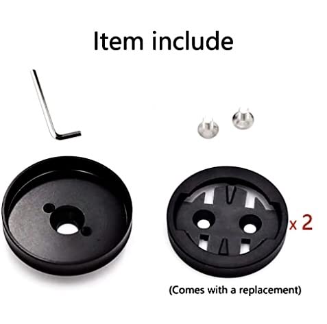 Thinvik Bicycle Stem Headset Top Cap Mount for Garmin Edge 1040 1030 840 830 540 530 130 GPS Bike Computer - Aluminum Alloy