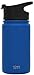 Simple Modern 14oz Water Bottle, Insulated Reusable Wide Mouth Stainless Steel Metal Flask with Flip Lid, Twilight