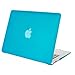MOSISO Compatible with MacBook Air 13 inch Case (Models: A1466 & A1369, Older Version 2010-2017 Release), Protective Plastic Hard Shell Case Cover, Aqua Blue