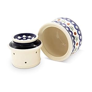 Old Fashioned Bunzlauer Butter Dish in Decor 41 – KEEP Butter without Cooling