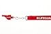 BLARIX Lifeguard Whistle and Lanyard with Print (Red and Red)