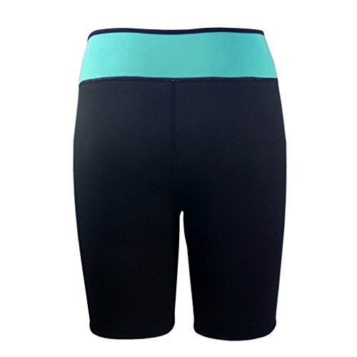 ValentinA Womens Slimming Sweat Shorts Hot Neoprene Body Shapers Weight Loss - Thumbnail 2