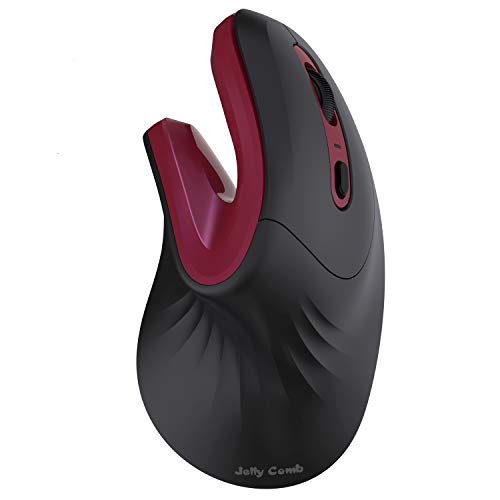 Bluetooth Ergonomic Mouse, Jelly Comb Advanced Vertical Wireless
