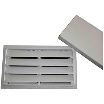 Crawl Space Manual Air Vent with Removable Cover and Vermin Screen - 8