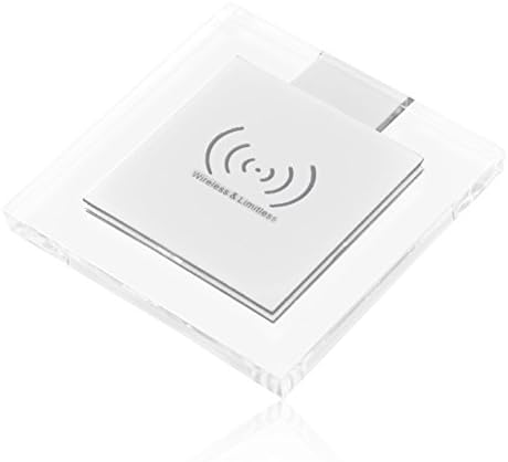 Wireless Charger,BAIDATONG Transparent Wireless Charging Pad for Samsung Galaxy S7/S6/Edge/Plus/S6 Active,Moto Maxx, Moto Droid Turbo 2/Turbo,Google Nexus 6/5/4 &amp; more (White)
