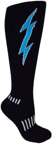 MOXY Socks Knee-High Lightning Electric Insane Bolt Deadlift Socks
