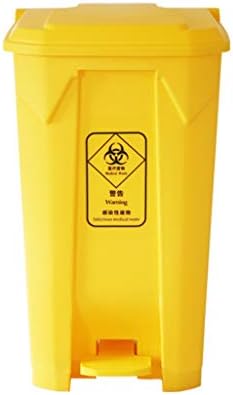 You Hao Trash can - trash can with lid, outdoor hotel hospital clinic high capacity medical trash can (4 sizes) ** (Size : 100L)