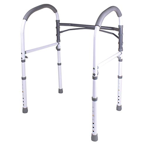 Carex Health Brands Toilet Safety Rails - Toilet Handles for Elderly and Handicap - Home Health Care Equipment Toilet… - Image 3