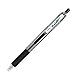 Zebra Eco Jimnie-Clip Retractable Ballpoint Pen, 1.0mm, Black, One Dozen (22510)