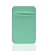 Magic Vosom Card Secure Holder Stick on Lycra Wallet Pouch Support iPhone 6 7 Samsung Galaxy and Blu Smartphones Light Green