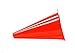Coast Athletic 9 Inch Sports Training Cones All Red - 6 Pack