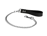 VP Leather Trapper Leash - Black