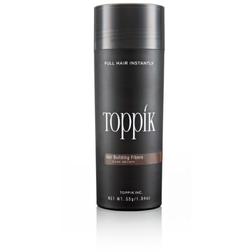 Toppik Hair Building Fibers, MEDIUM BROWN, Giant Size 55 gm (1.94 oz) image