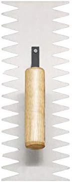 Plaster Trowel Stainless Steel Standard Notched Trowel (left and right Notched)