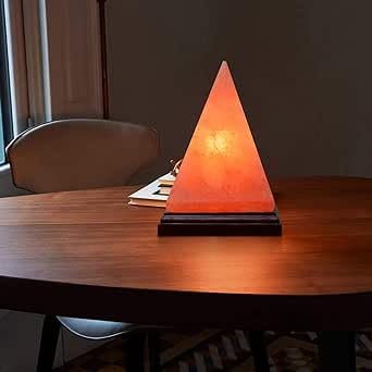 Photo 1 of NatureBoost Himalayan Pink Salt Pyramid Lamp (Pyramid)