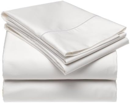 Raphael Rozen Designs Luxurious 400 Thread-Count, 100% Cotton King White Sheet Set, Machine Washable, Premium Quality