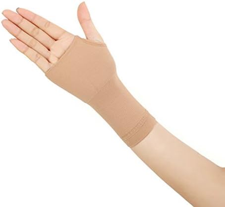 Fanssy 1 Pair 30-40mmHg Professional Slim Compression Medical Palm Wrist Band Carpal Tunnel Pain Relief Tendinitis Fitness Hand Supports Sleeve Wrap Brace