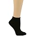 Mamia Women's Ankle Low Cut Blank Plain Socks (12 Pair)