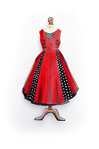 Mini Mannequin Paper Fashions, Paper Craft and Card Making Kit, Makes 80 Card Toppers, Works with Dies