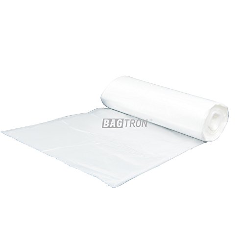 Bagtron Natural Clear 1000 Can Liners 24" x 33" 1216 Gallon 8 Micron