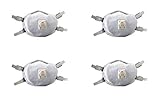 3M Particulate Respirator 8233, N100-4 Count